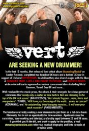 VERT seek new drummer 